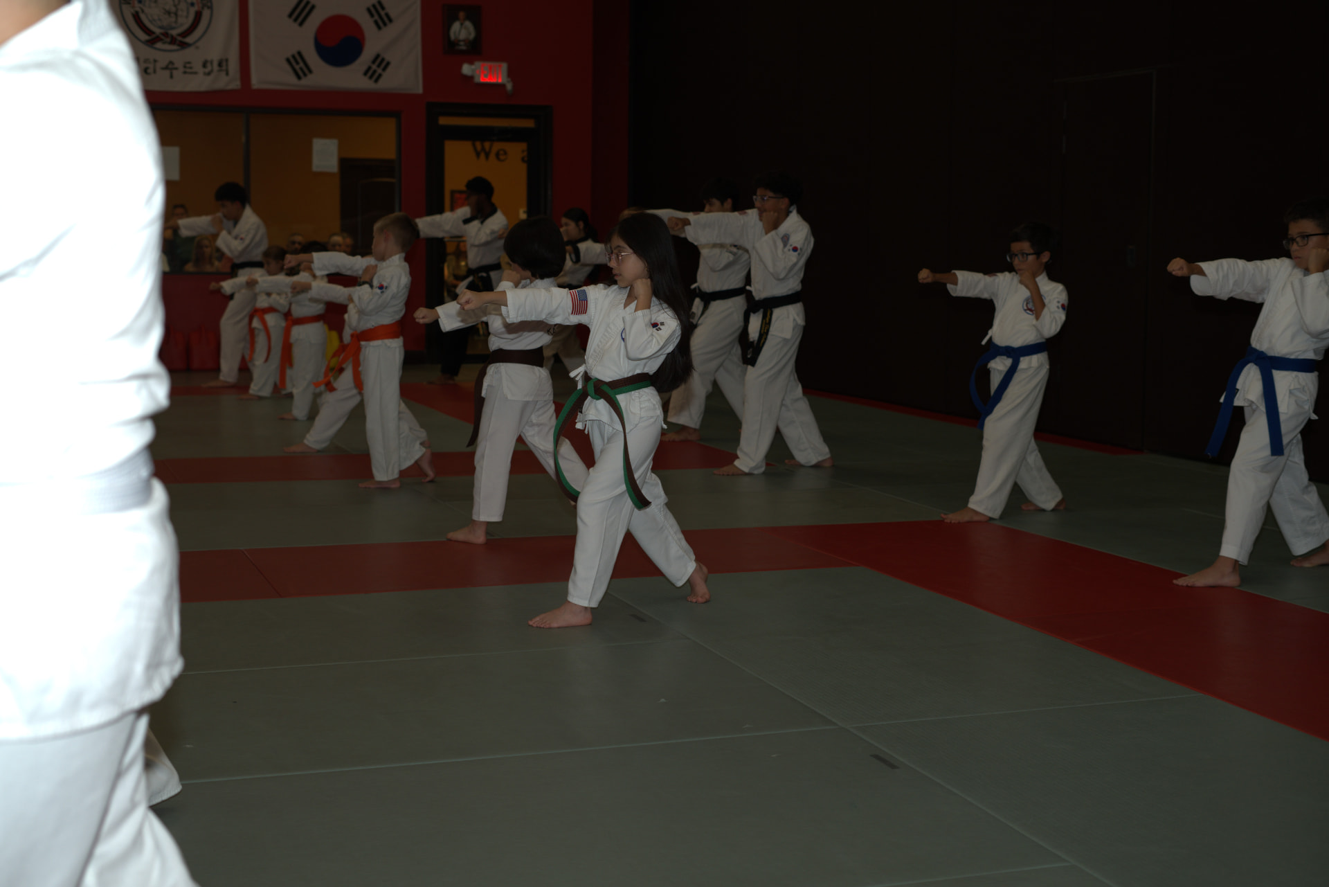 Kids Karate class at Rock Solid Karate
