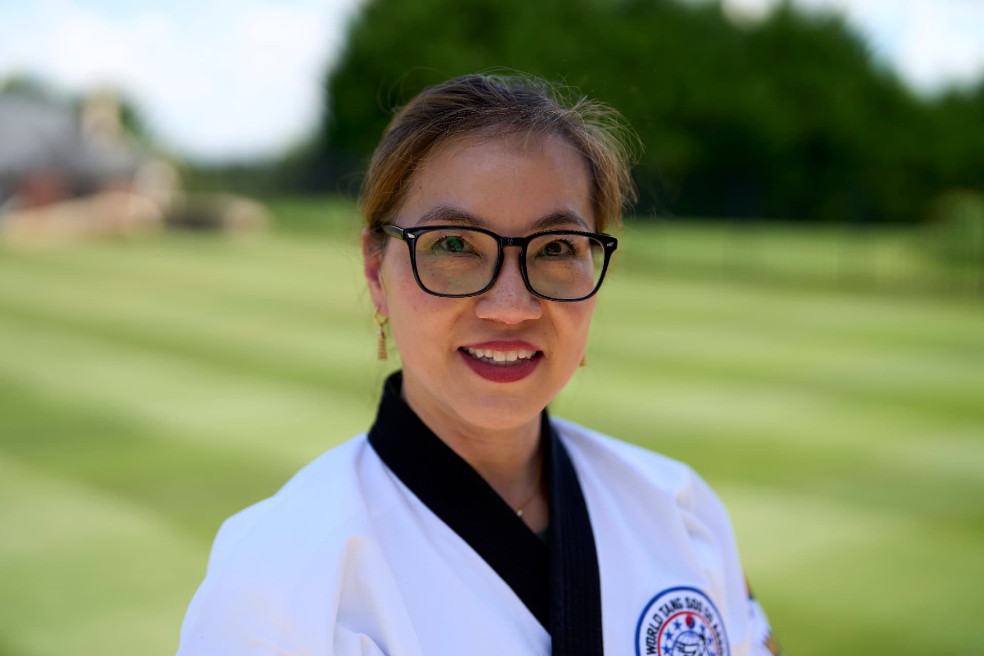 Rock Solid Karate instructor in uniform